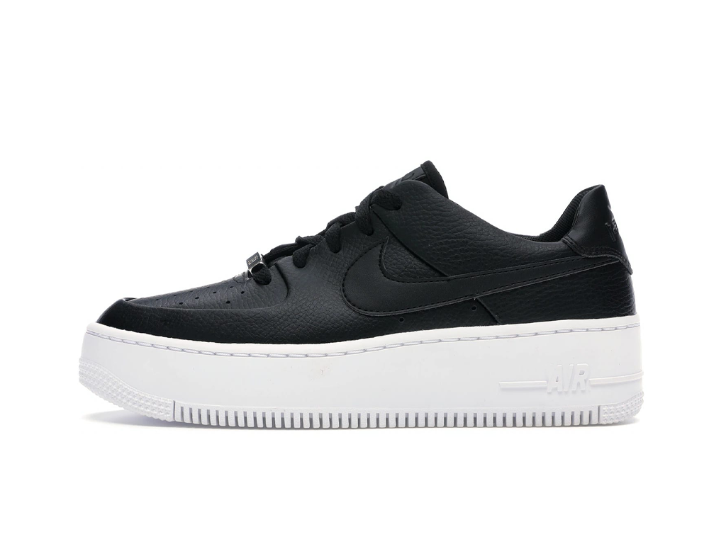 Nike Air Force 1 Sage Low Black White (Women's)