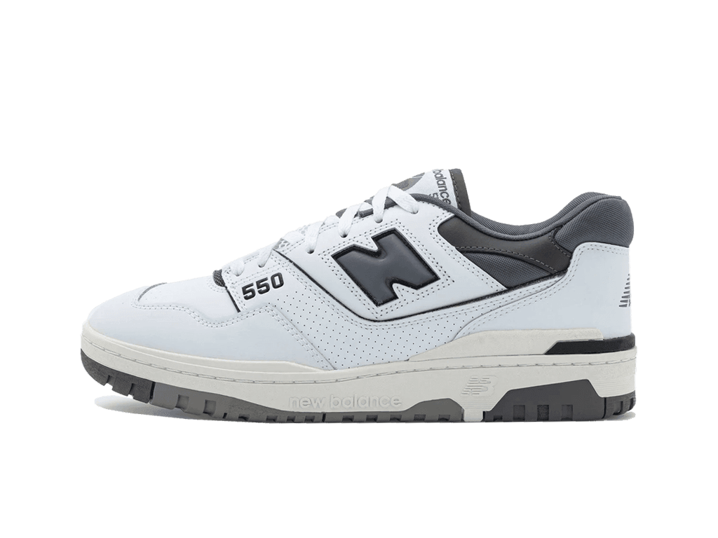 New Balance 550 White Grey Dark Grey