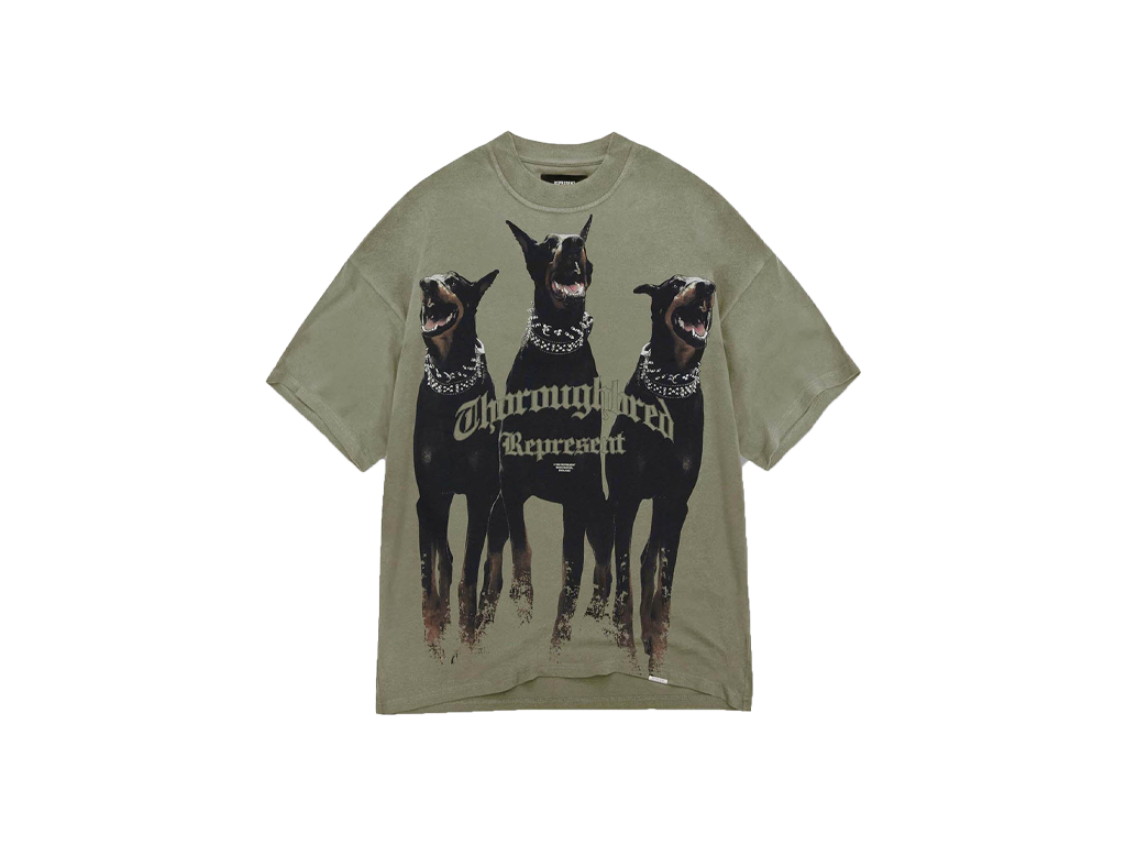 Represent Thoroughbred T-Shirt Khaki