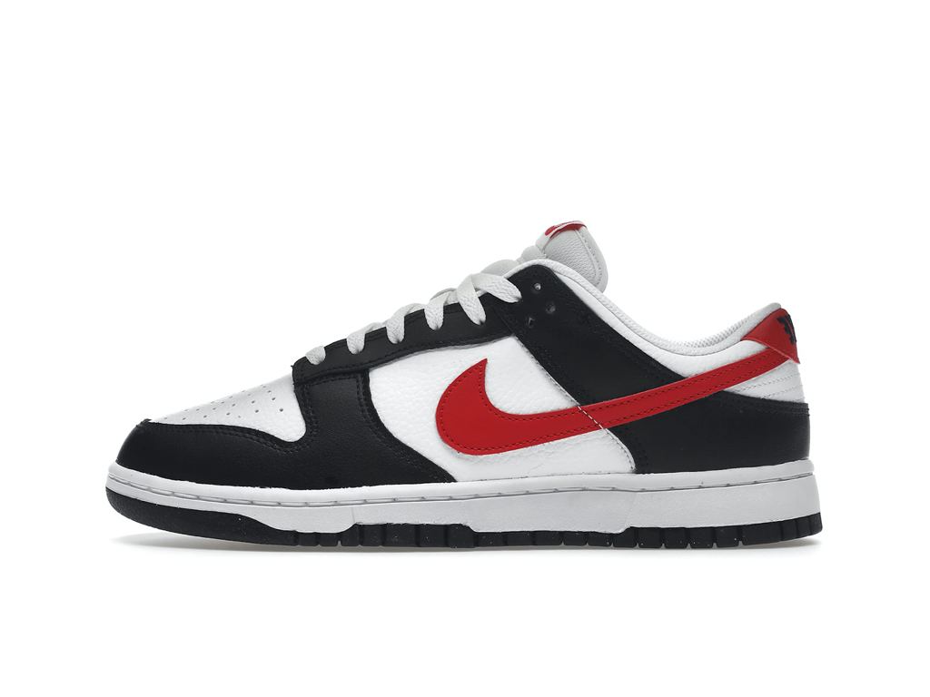 Nike Dunk Low Retro Red Swoosh Panda