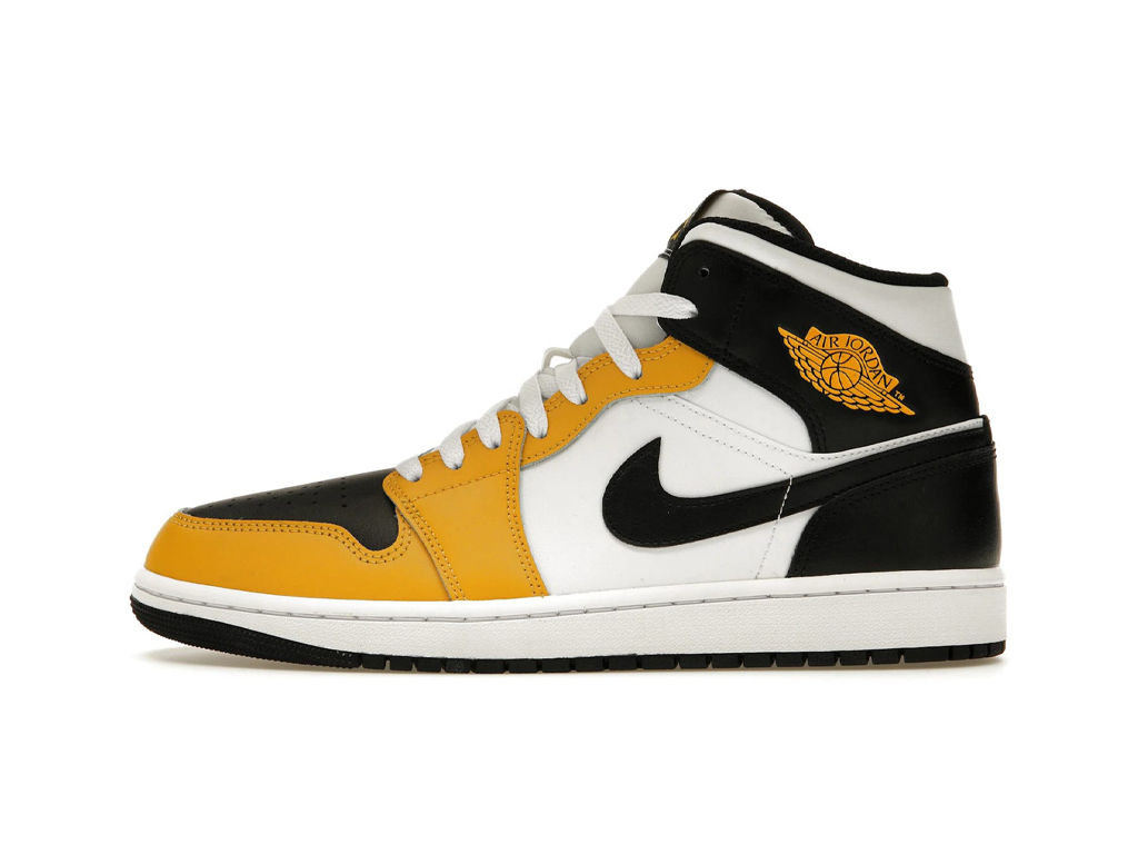 Nike Air Jordan 1 Mid GS Yellow Ochre