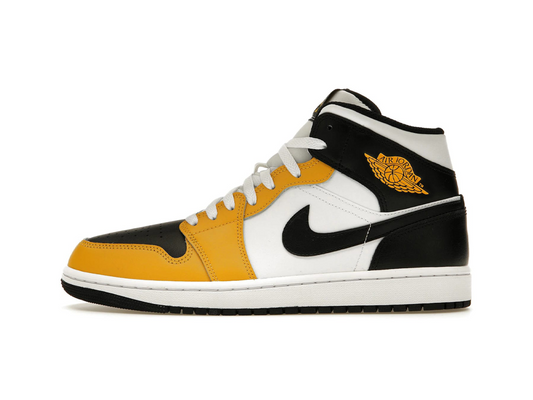 Nike Air Jordan 1 Mid GS Yellow Ochre