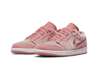 Wmns Air Jordan 1 Low SE Pink Velvet