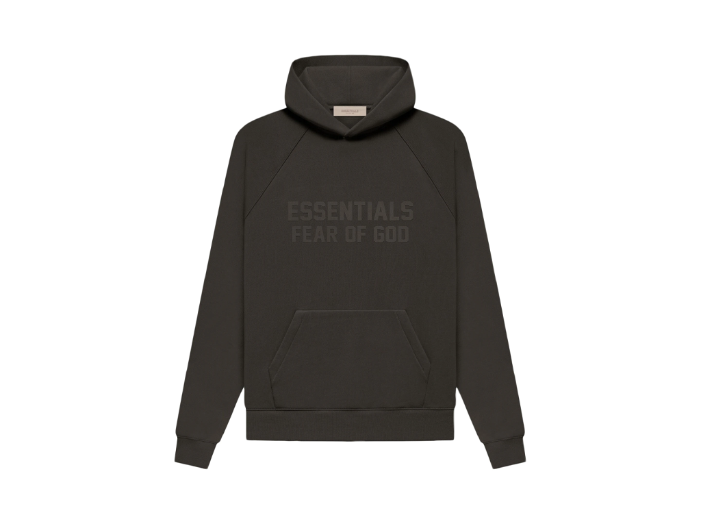 Fear of God Essentials S22 Hoodie Off Black - PIKASTORE