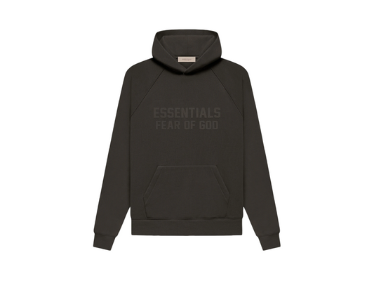 Fear of God Essentials S22 Hoodie Off Black - PIKASTORE