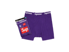 Supreme Boxers Purple 1pc