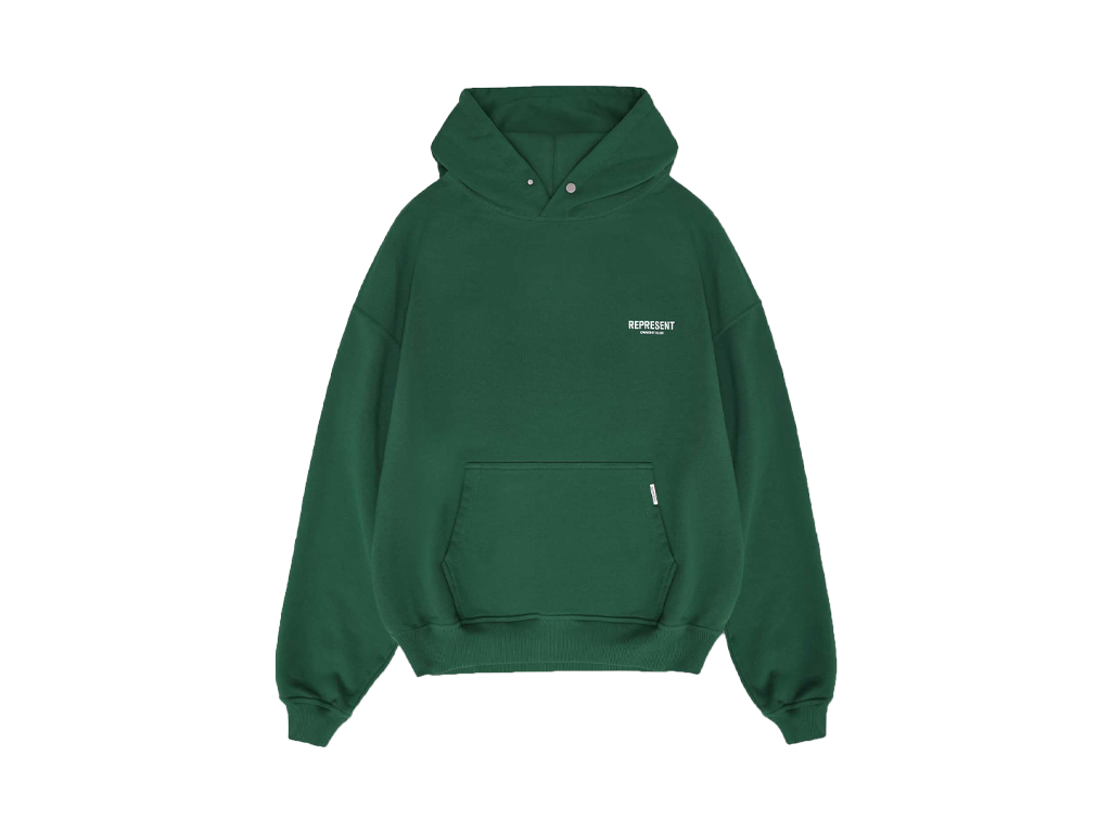 Represent Owners Club Hoodie Racing Green