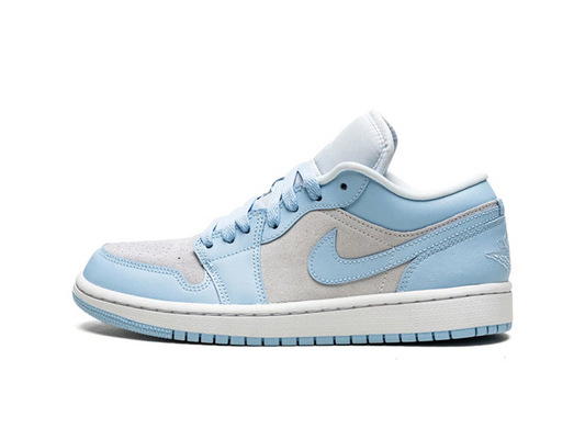 Jordan 1 Low Football Gray Aluminum (Women's)