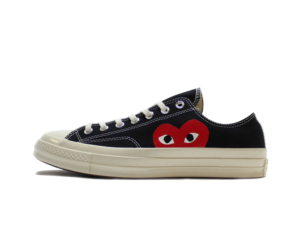 Comme des Garcons Play x Converse Chuck 70 Low Black White