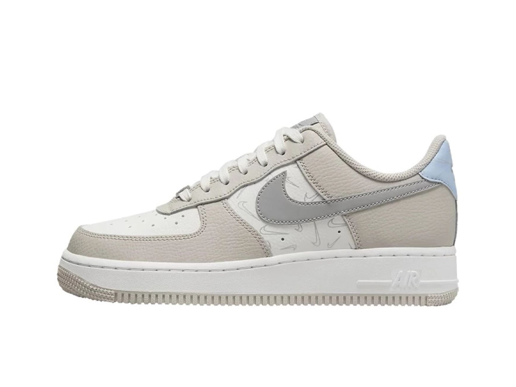 Nike Air Force 1 Low '07 Reflective Mini Swoosh Grey (Women's)