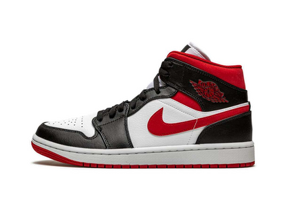 Nike Jordan 1 Mid White Black Red (2022)