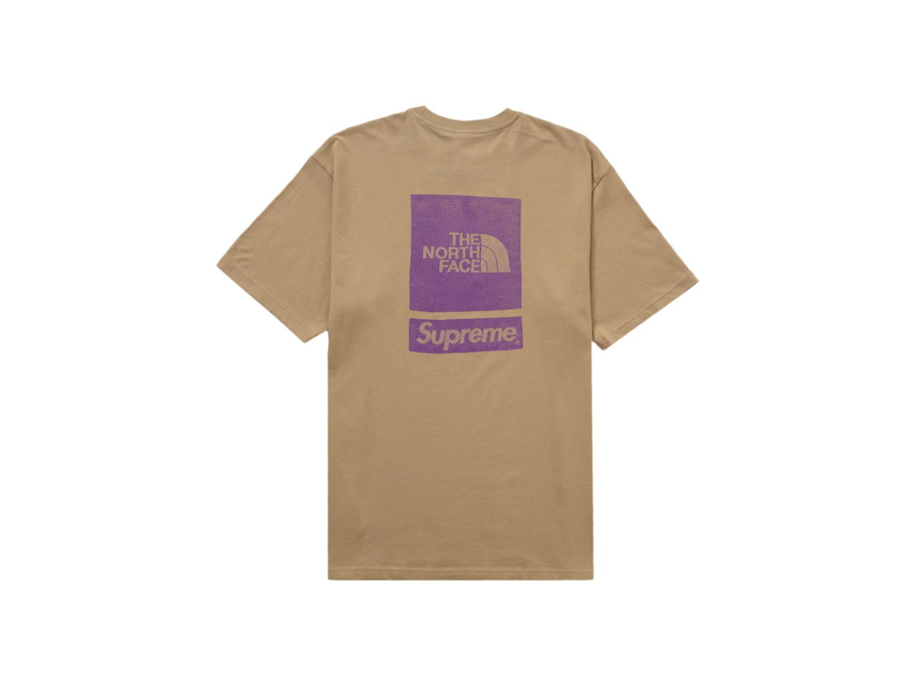 Supreme The North Face S/S Top Khaki