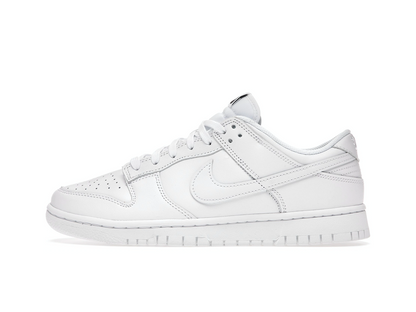 Nike Dunk Low Triple White (2021) (Women's)