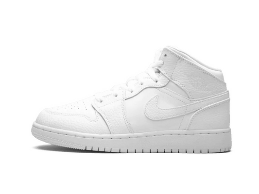 Nike Jordan 1 Mid Triple White 2.0 (2020)