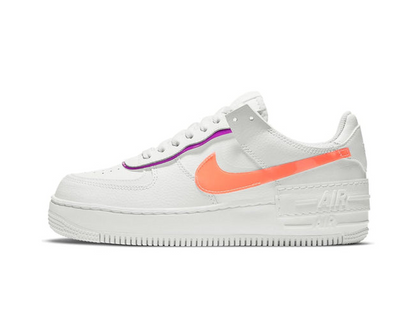 Nike Wmns Air Force 1 Shadow White Mango Red Plum