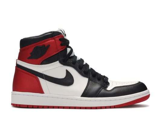 Nike Wmns Air Jordan 1 Retro High Satin Black Toe