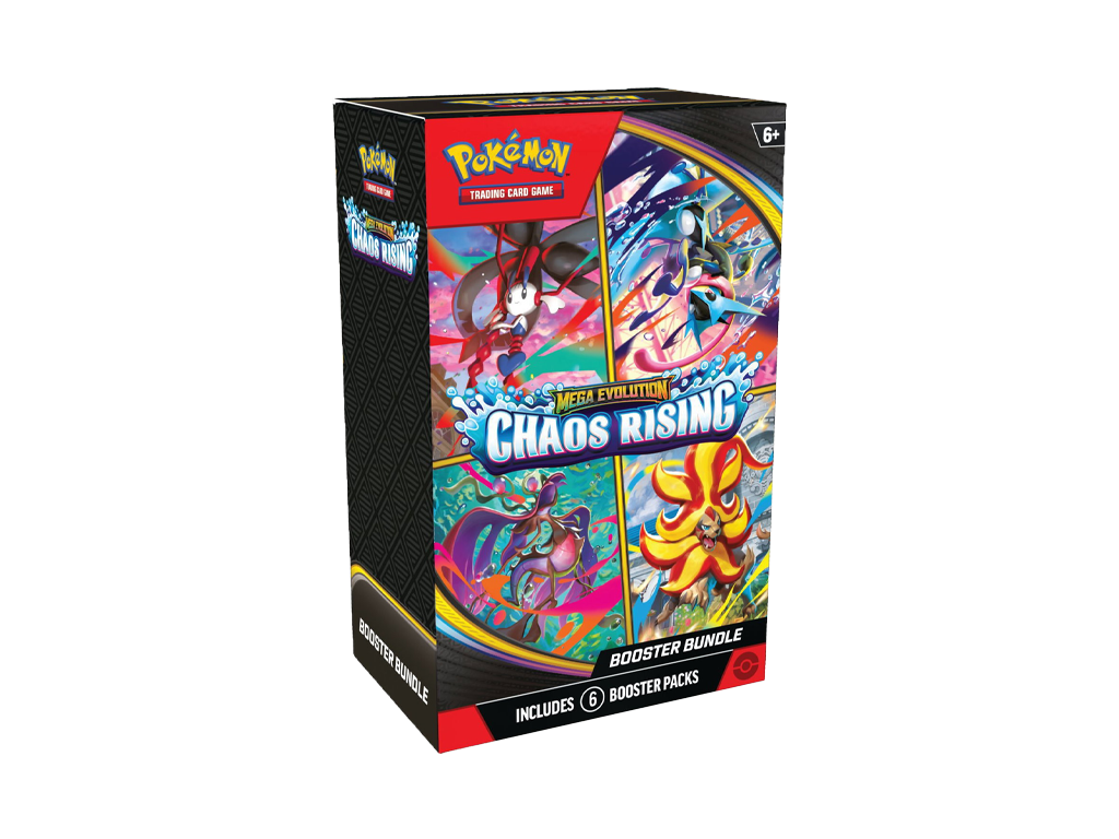 2026 Pokemon Mega Evolution Chaos Rising Booster Bundle