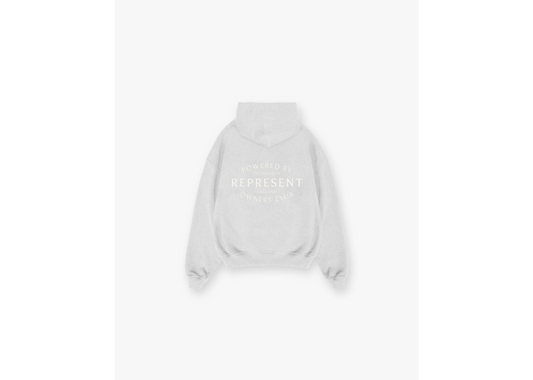 Represent Owners Club Stamp Hoodie Ash Grey