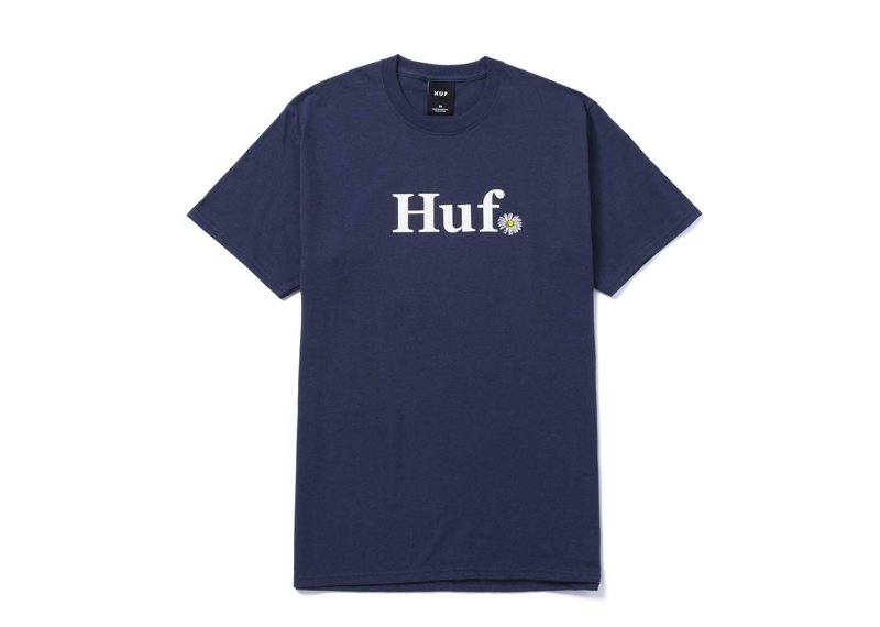 HUF In Bloom Tee Navy