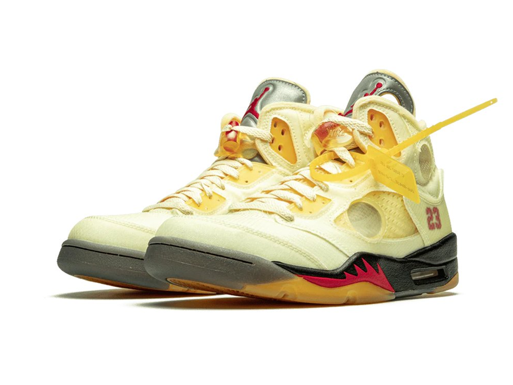 Off-White x Nike Air Jordan 5 SP Sail