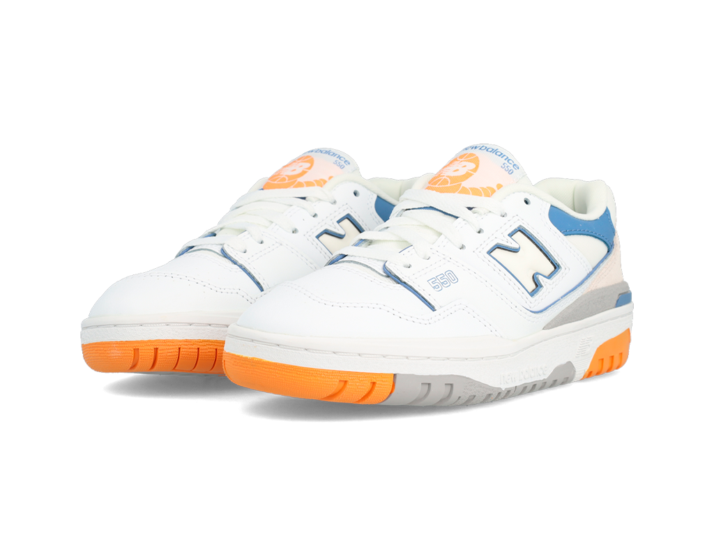 New Balance 550 White Mercury Blue