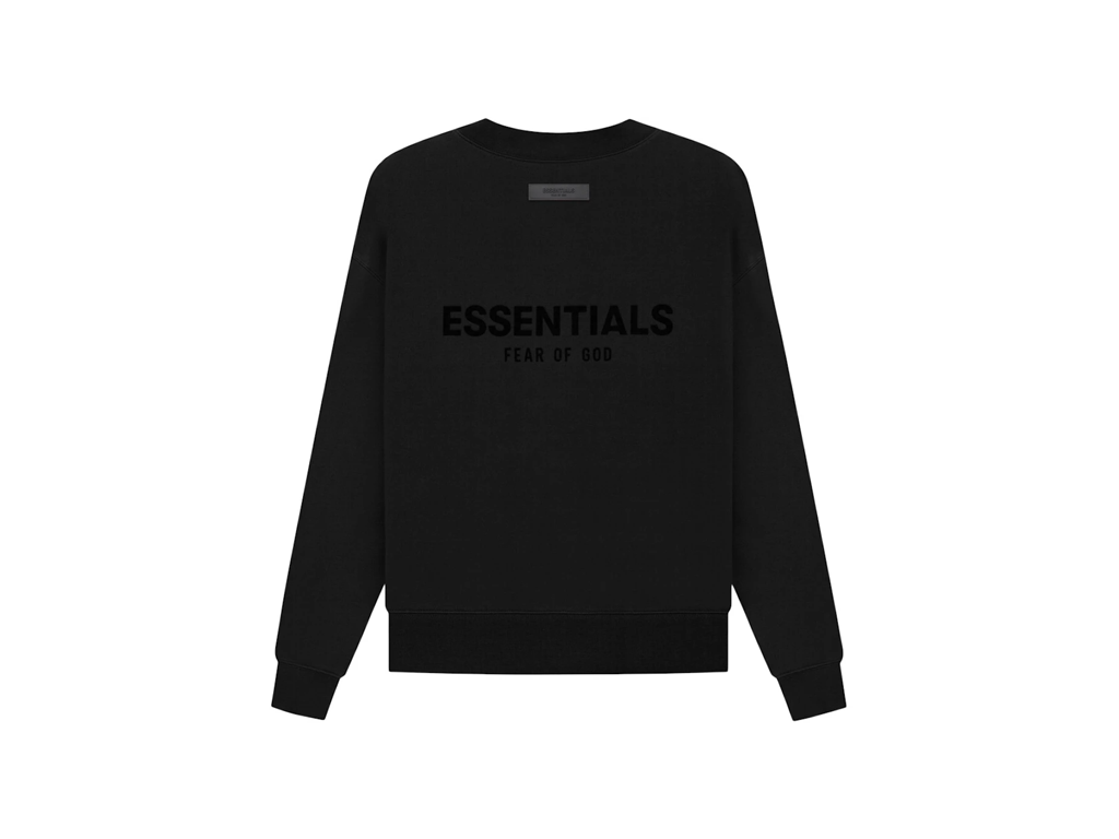 Fear of God Essentials Crewneck S22 Black Limo - PIKASTORE