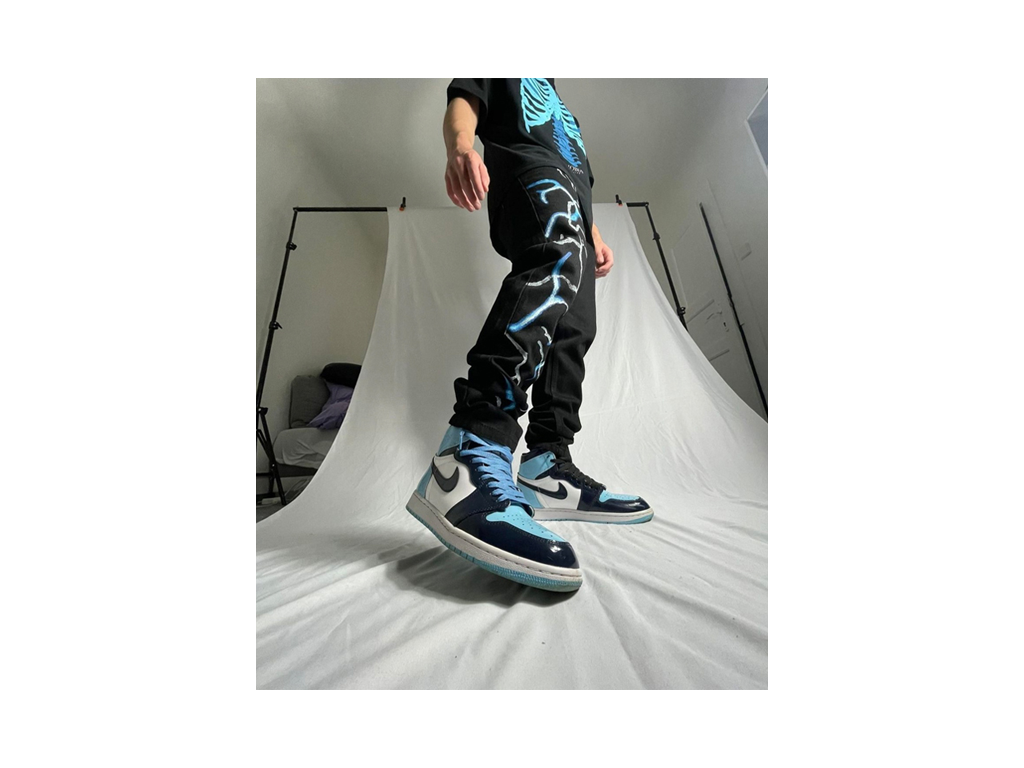 Custom Lightning Jeans