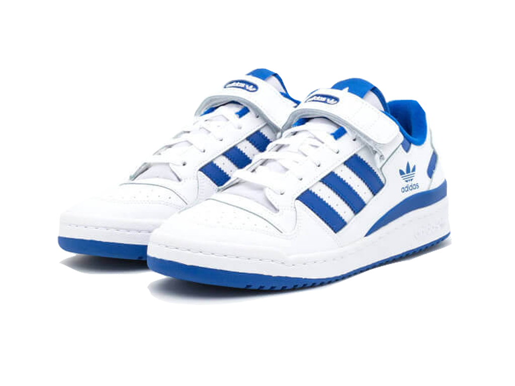 adidas Forum Low White Royal Blue