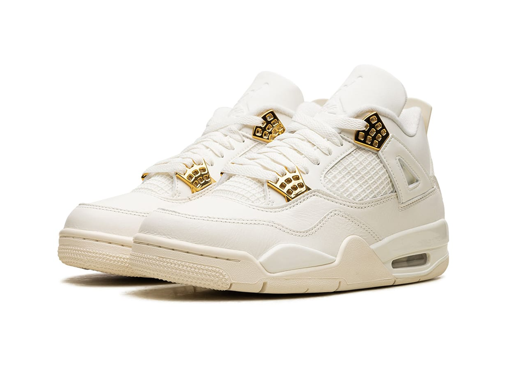 Jordan 4 retro metalik zlatne (ženske)