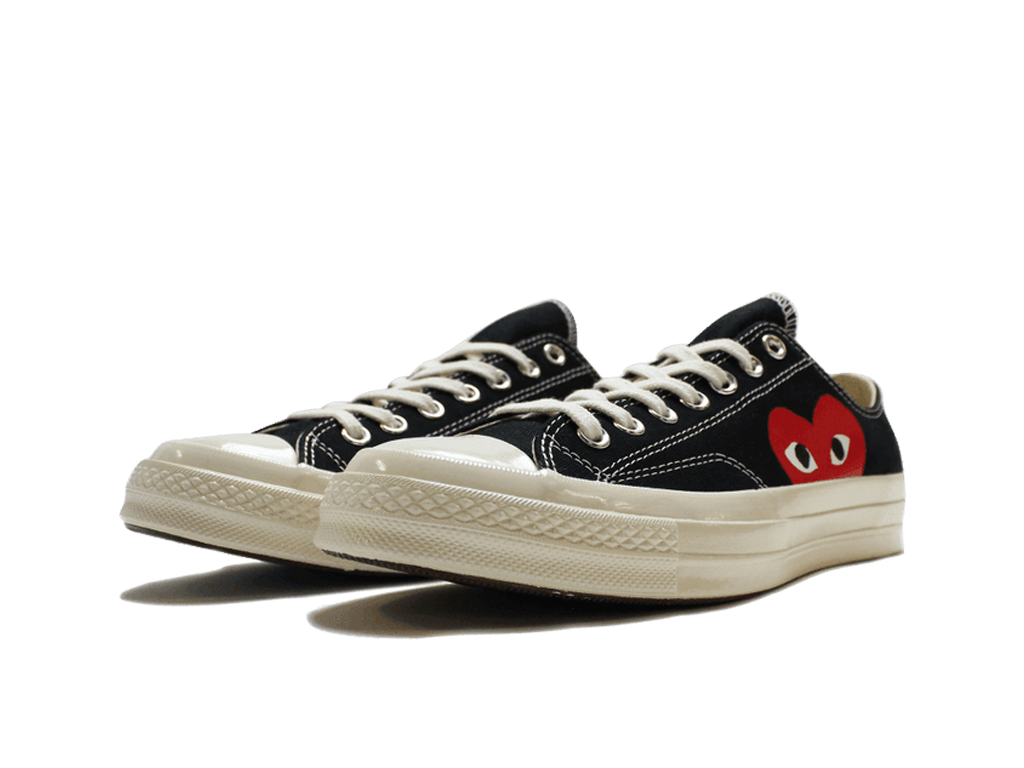 Comme des Garcons Play x Converse Chuck 70 Low Black White