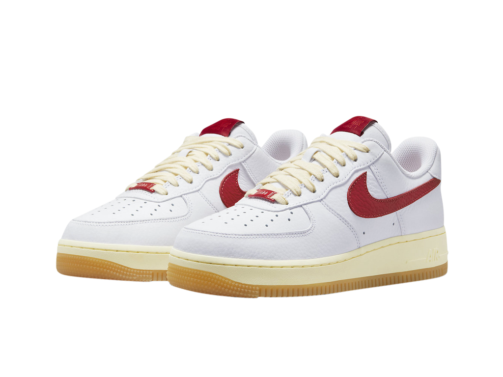 Nike Wmns Air Force 1 07 Summit White University Red