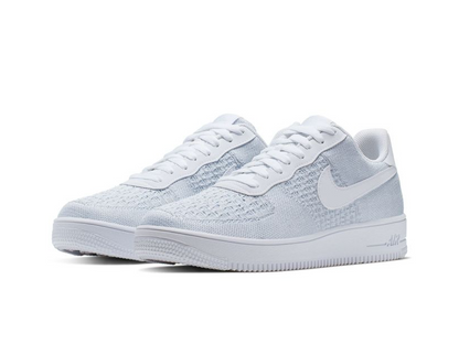 Nike Air Force 1 Flyknit 2 White Pure Platinum