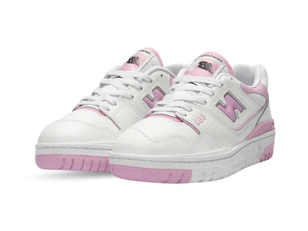 New Balance 550 White Bubblegum Pink (Women's)