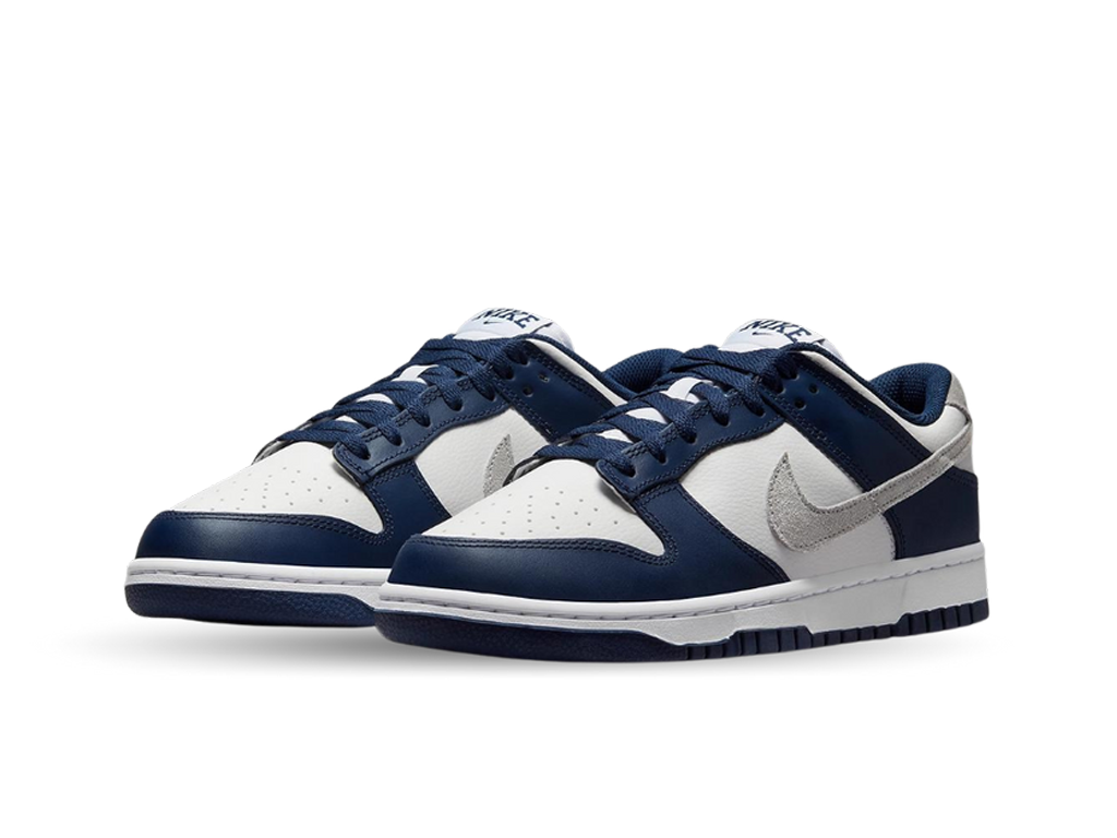 Nike Dunk Low Summit White Midnight Navy