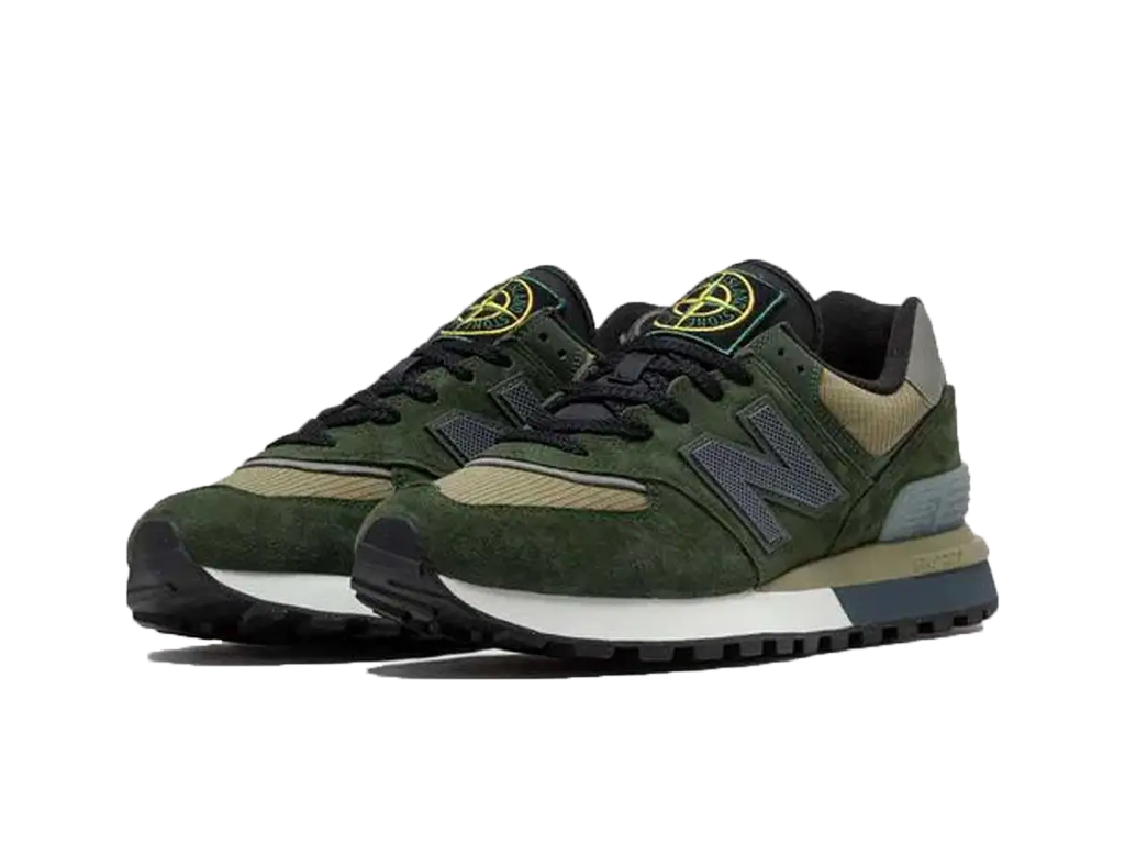 New Balance 574 Legacy Stone Island Dark Green