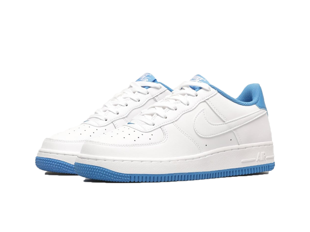 Nike Air Force 1 GS White Light Photo Blue