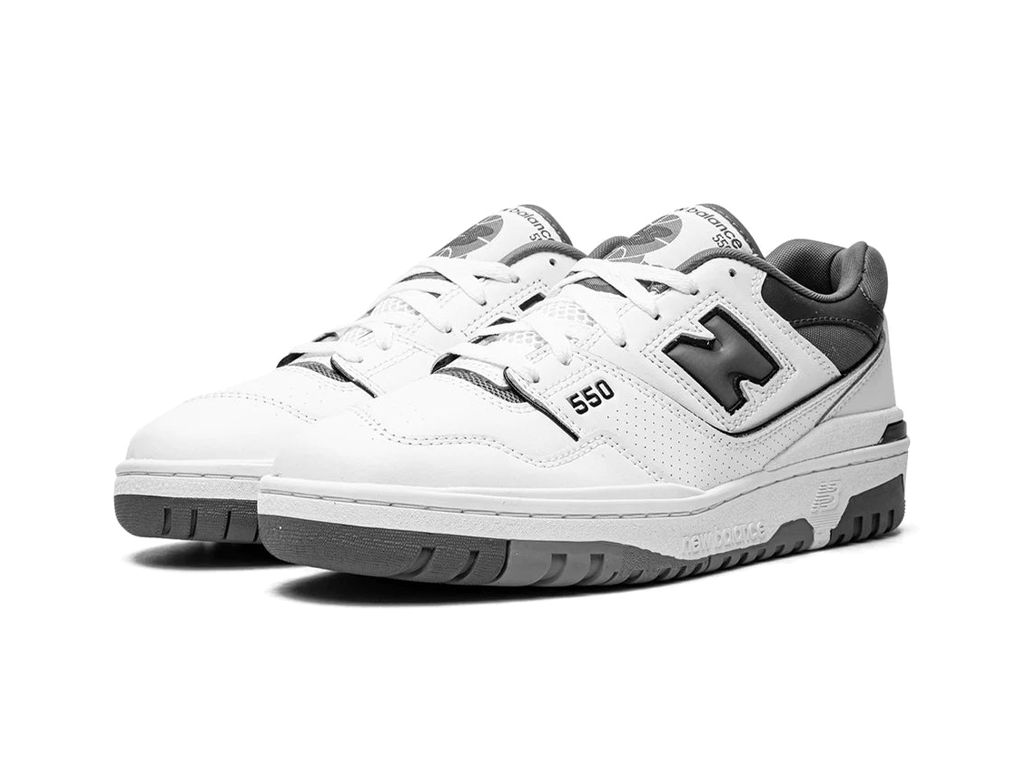 New Balance 550 White Grey Dark Grey