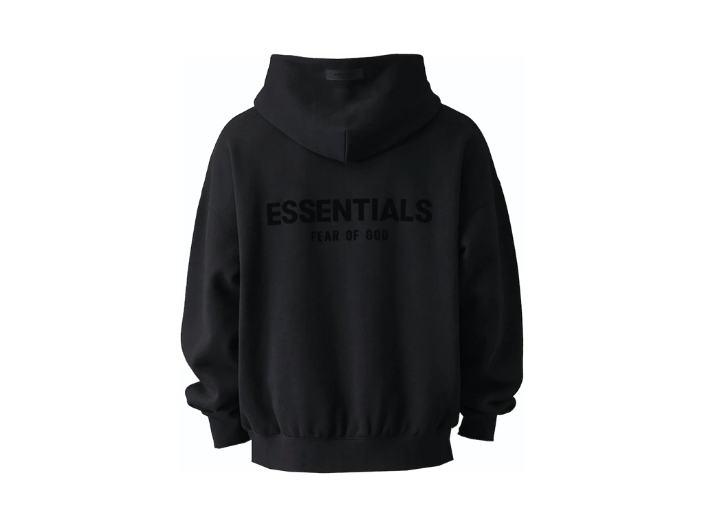 Fear of God Essentials S22 Hoodie Black - PIKASTORE