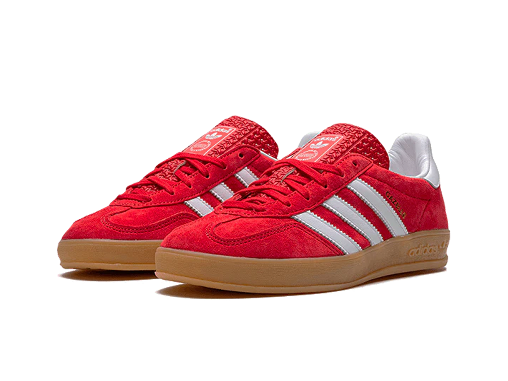 adidas Gazelle Scarlet Cloud White