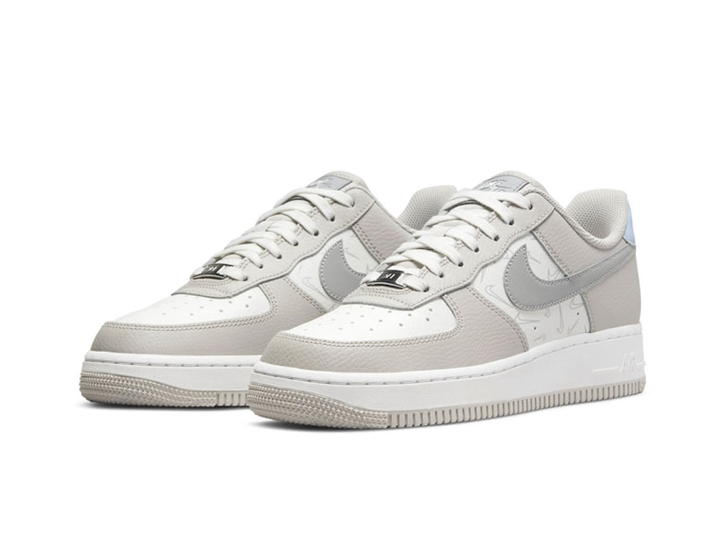 Nike Air Force 1 Low '07 Reflective Mini Swoosh Grey (Women's)