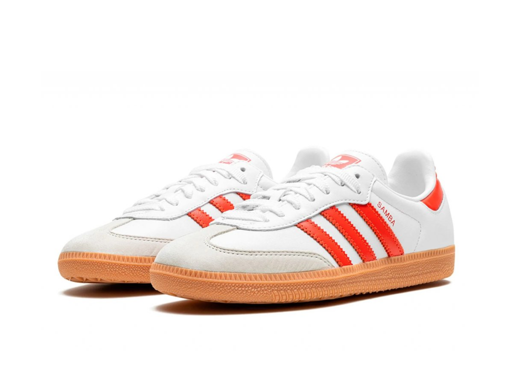 adidas Samba OG White Solar Red Gum (ženske)