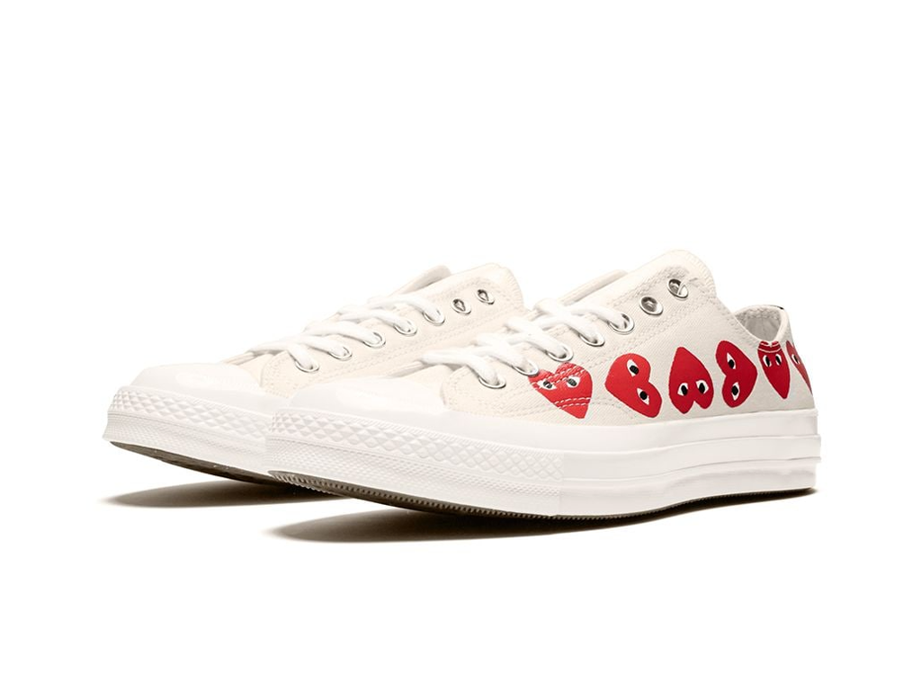 Comme des Garcons Play x Converse Chuck 70 Low Top Multi Heart