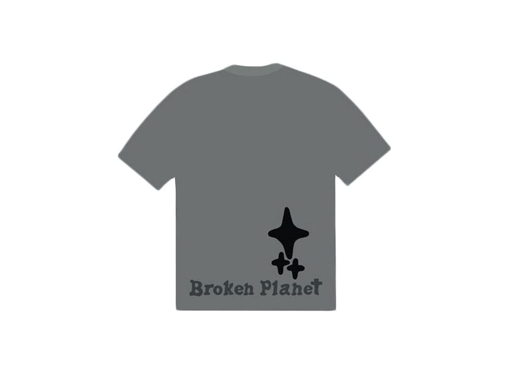 Broken Planet Out of the Shadows T-shirt Shadow Grey