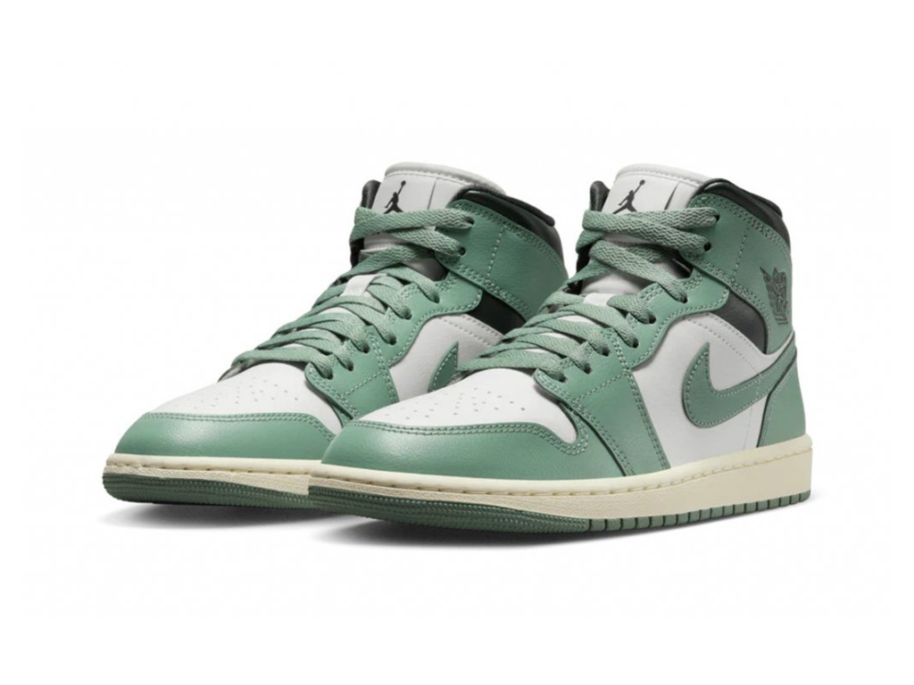 Nike Wmns Air Jordan 1 Mid Jade Smoke