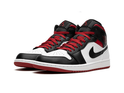 Nike Air Jordan 1 Mid GS Gym Red Black Toe