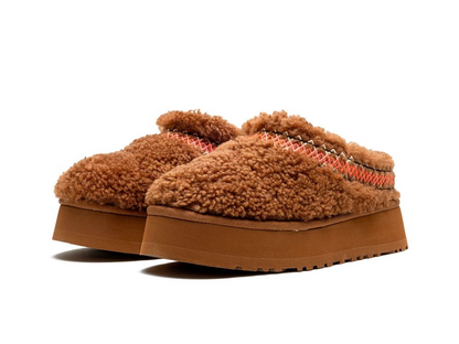 UGG Wmns Tazz Braid Slipper Hardwood