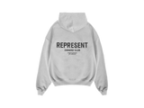 Represent Owners Club Hoodie Ash Grey