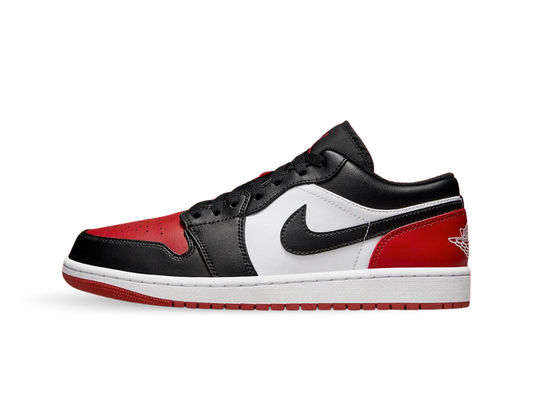 Nike Air Jordan 1 Low GS Bred Toe 2.0