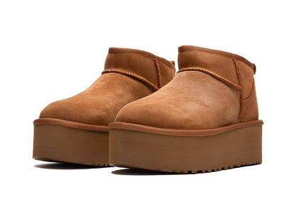 UGG Classic Ultra Mini čizme s platformom boje kestena (ženske)