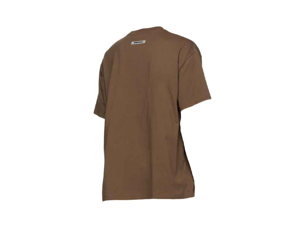 Fear of God Essentials S20 T-Shirt Brown - PIKASTORE